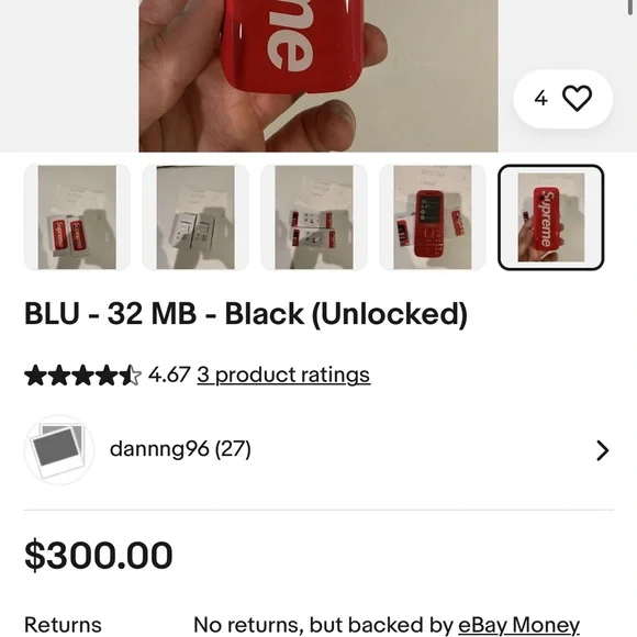 BLU Bold Like Us (SUPREME)Bold Red Phone